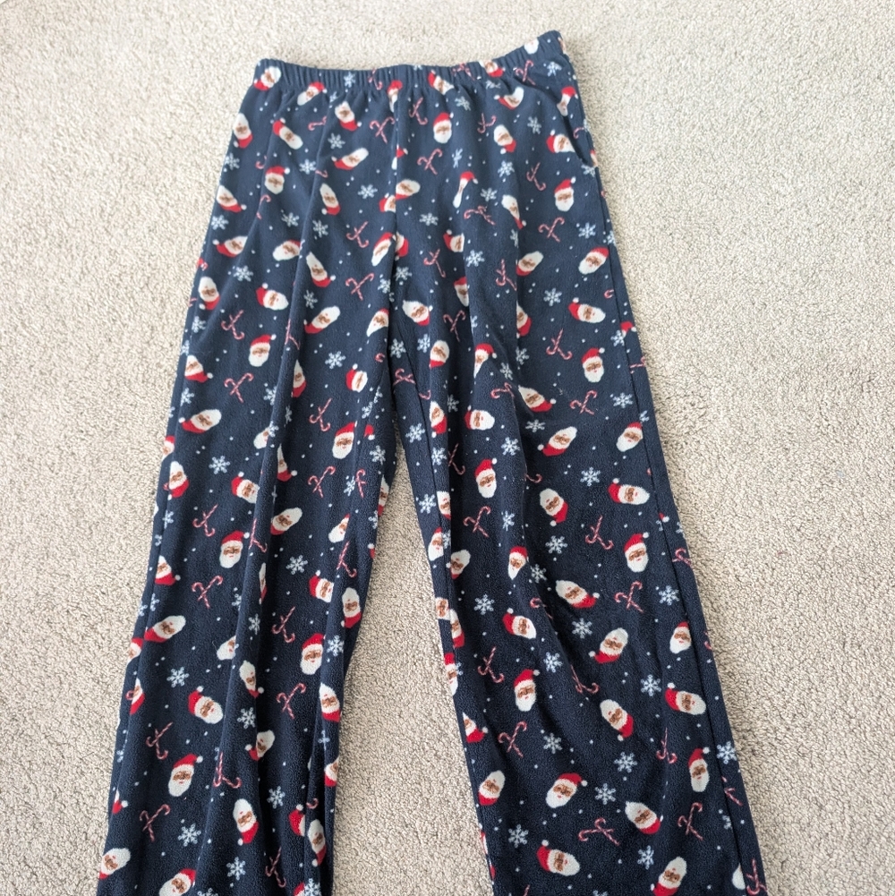 Target Women's Navy Santa Print Pajama Pants
